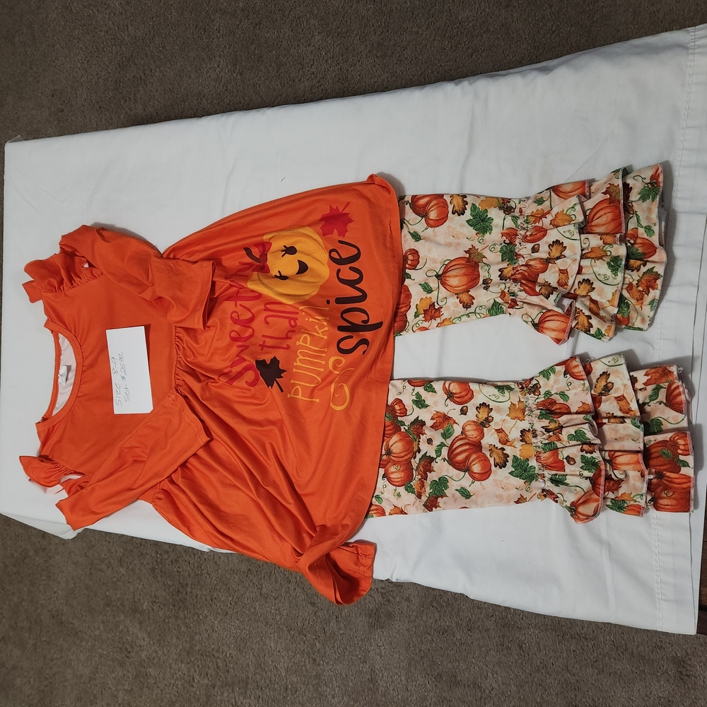 Orange Pumpkin Spice Outfit